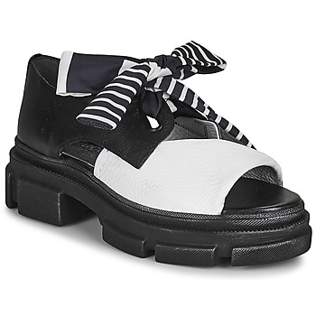 Zapatos Mujer Sandalias Papucei OXALIS Negro / Blanco