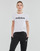 textil Mujer Camisetas manga corta Adidas Sportswear LIN T-SHIRT Blanco / Negro