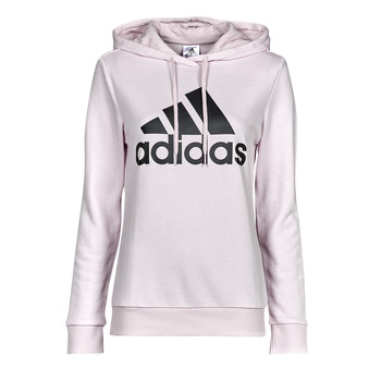 textil Mujer Sudaderas adidas Performance BL FT HOODED SWEAT Almost / Pink / Negro