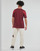 textil Hombre Camisetas manga corta adidas Performance FI 3 Stripes Tee Shadow / Rojo