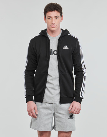 Adidas Sportswear 3 Stripes FL FULL ZIP HD Negro