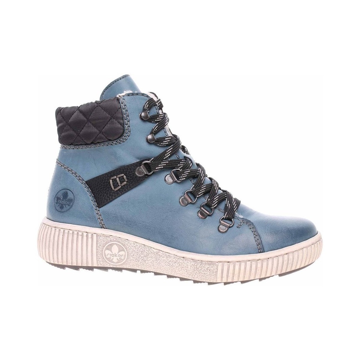 Zapatos Mujer Botas de caña baja Rieker Z663914 Azul