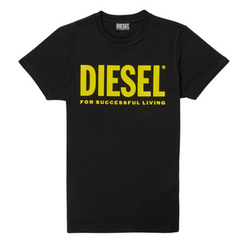 textil Niños Camisetas manga corta Diesel TJUSTLOGO Negro