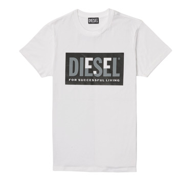 textil Niños Camisetas manga corta Diesel TMILEY Blanco
