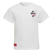 textil Niños Camisetas manga corta adidas Originals CASSI Blanco