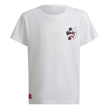 textil Niños Camisetas manga corta adidas Originals DEANA Blanco