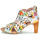 Zapatos Mujer Sandalias Laura Vita ALBANE 04 Blanco / Multicolor