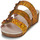 Zapatos Mujer Zuecos (Mules) Laura Vita BRCYANO 0122 Amarillo