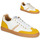 Zapatos Mujer Zapatillas bajas Serafini COURT Blanco / Amarillo / Beige
