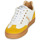 Zapatos Mujer Zapatillas bajas Serafini COURT Blanco / Amarillo / Beige