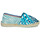 Zapatos Mujer Alpargatas Art of Soule LEAF-BLUE Azul