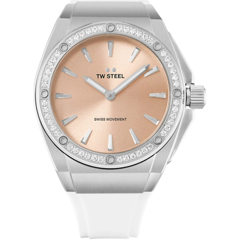 Relojes & Joyas Mujer Relojes analógicos Tw-Steel CE4032, Quartz, 38mm, 10ATM Plata