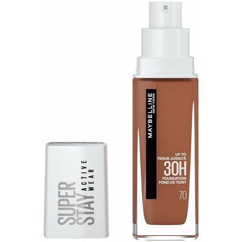 Belleza Mujer Base de maquillaje Maybelline New York Superstay Activewear 30h Foundation 70-cocoa 