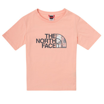 textil Niña Camisetas manga corta The North Face EASY RELAXED TEE Rosa
