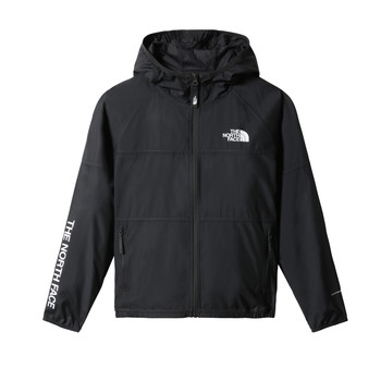 textil Niño cazadoras The North Face WINDWALL HOODIE Negro