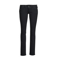 Pepe Jeans Venus Pantalones Mujer Negro / 999 - EU 36 (US 26/30) -  Pantalones de 5 bolsillos Pantalones, Negro/999