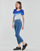 textil Mujer Camisetas manga corta Ikks BU10175 Azul