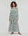 textil Mujer Vestidos largos Ikks BU30275 Verde