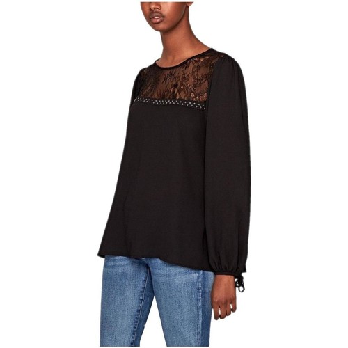 textil Mujer Tops / Blusas Pepe jeans PL303145 Negro