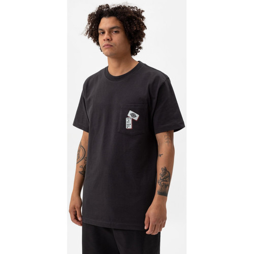 textil Hombre Tops y Camisetas Dickies Jf graphic ss tee Negro