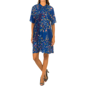 textil Mujer Vestidos cortos Desigual 18WWVW16-5000 Azul