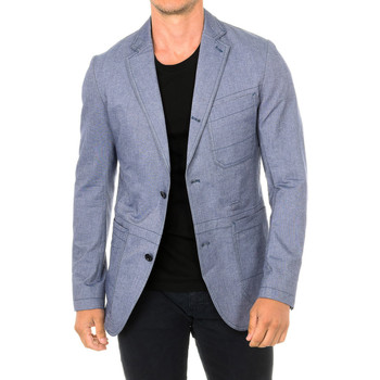 textil Hombre Chaquetas G-Star Raw D01241-7622-82-RINSED Azul