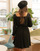 textil Mujer Vestidos cortos Céleste JASMIN Negro