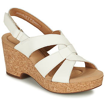 Zapatos Mujer Sandalias Clarks Giselle Beach Blanco