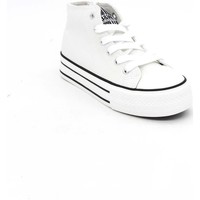 Zapatos Mujer Deportivas Moda B&w 52707 Blanco