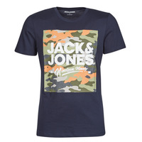 textil Hombre Camisetas manga corta Jack & Jones JJPETE Marino