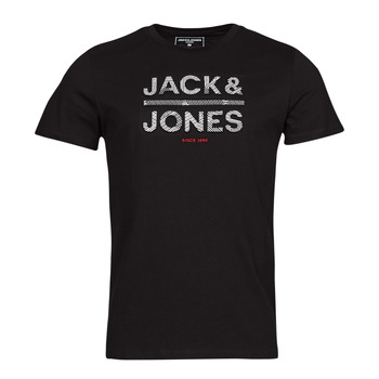 textil Hombre Camisetas manga corta Jack & Jones JCOGALA Negro