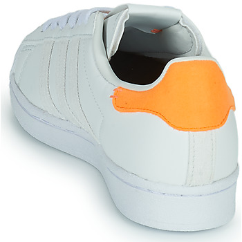 adidas Originals SUPERSTAR W Blanco / Naranja