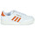 Zapatos Zapatillas bajas adidas Originals CONTINENTAL 80 STRI Blanco / Naranja