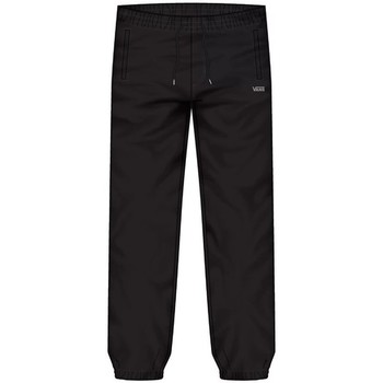 textil Niños Pantalones Vans VN0A36MOBLK1 - CORE BASIC FLEECE PANT-BLACK BRUSHED Negro