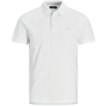textil Hombre Tops y Camisetas Jack & Jones 12136668 PAULOS-WHITE/TONAL/VAPO Blanco