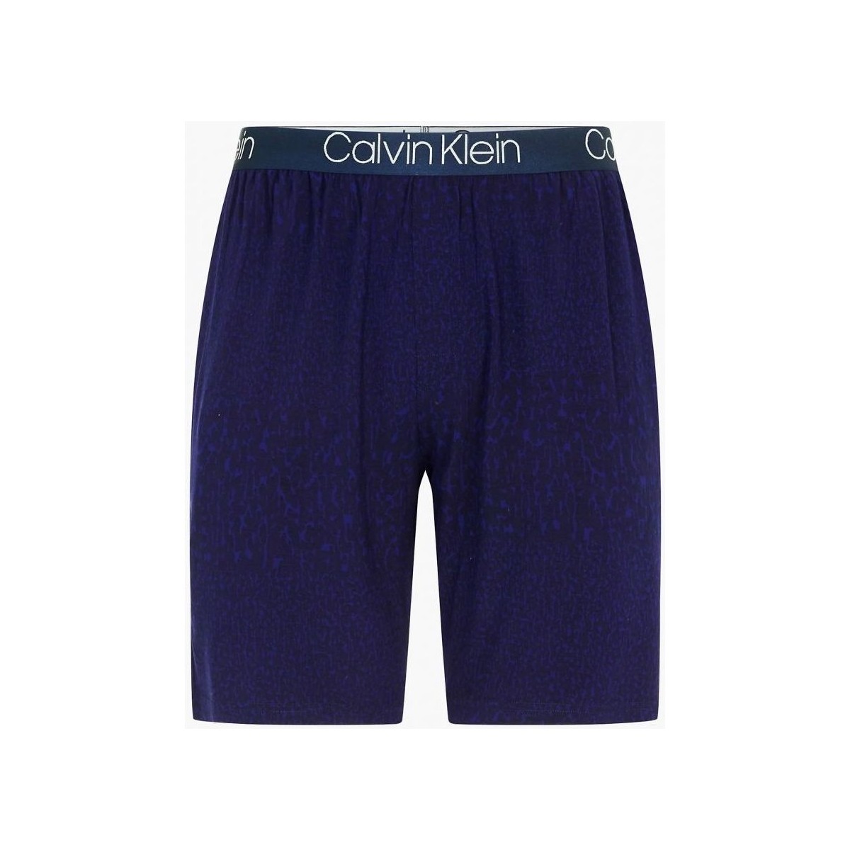 textil Hombre Shorts / Bermudas Calvin Klein Jeans 000NM1660E SLEEP SHORT-UZZ ANIMAL BAYOU BLUE Azul