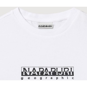 Napapijri K S-BOX  SS - NP0A4FP5-002 BRIGHT WHITE Blanco