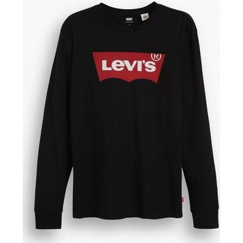 textil Hombre Tops y Camisetas Levi's 36015 0013 - LONG SLEEVE TEE-BLACK Negro