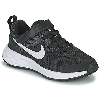 Zapatos Niños Multideporte Nike Nike Revolution 6 Negro / Blanco