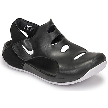 Zapatos Niños Chanclas Nike Nike Sunray Protect 3 Negro / Blanco