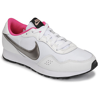 Zapatos Niños Zapatillas bajas Nike Nike MD Valiant Blanco / Rosa