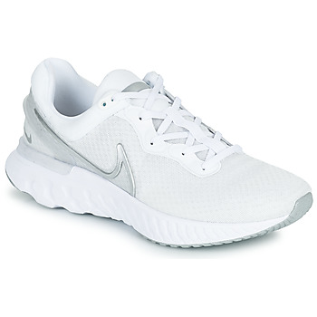 Zapatos Mujer Running / trail Nike Nike React Miler 3 Blanco / Plata
