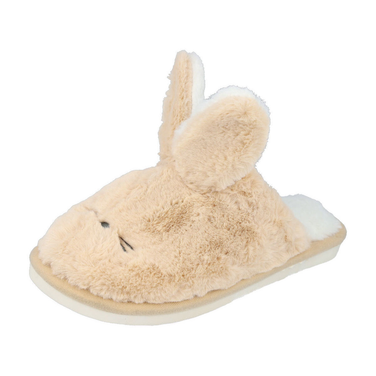 Zapatos Mujer Pantuflas L&R Shoes 579 Beige