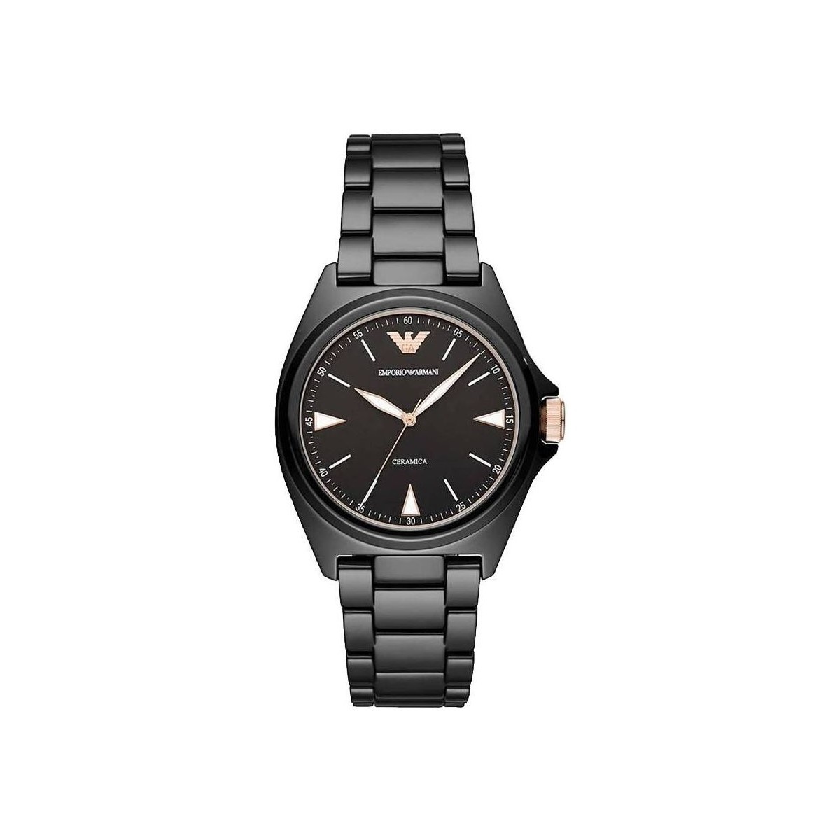 Relojes & Joyas Hombre Reloj Emporio Armani AR70003-MD CS BLK BLK Negro