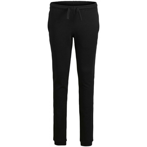 textil Niño Pantalones Jack & Jones 12190406 BASIC SWEAT PANT-BLACK Negro
