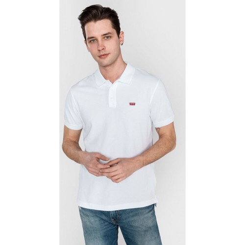textil Hombre Tops y Camisetas Levi's 22401 HOUSEMARK POLO-0001 WHITE Blanco