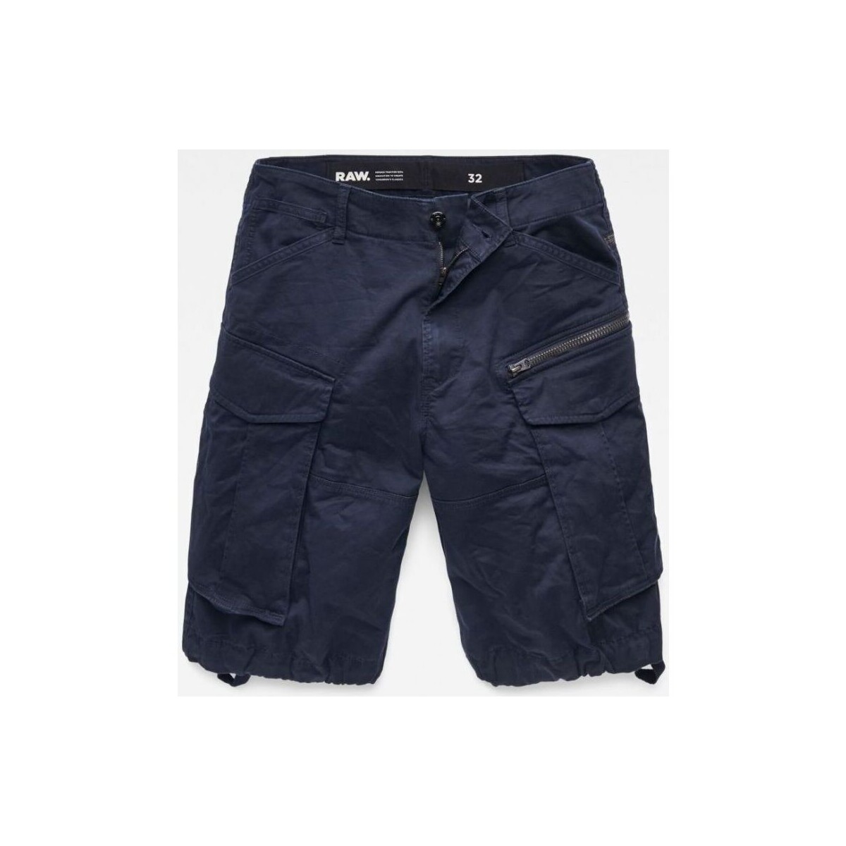 textil Hombre Shorts / Bermudas G-Star Raw D08566 5126 ROVIC ZIP 1/2-4213 MAZARINE BLUE Azul