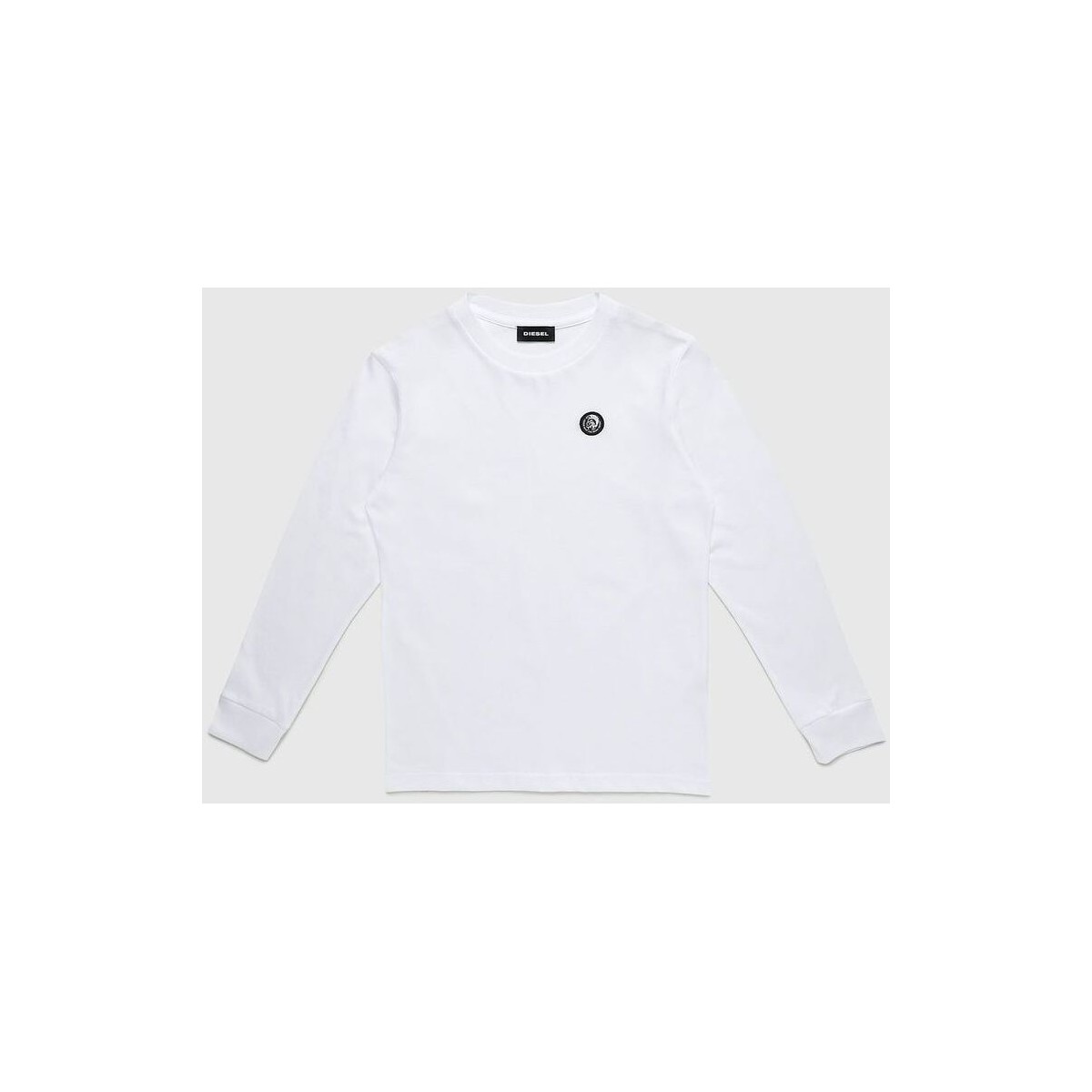 textil Niños Tops y Camisetas Diesel 00J4YF 00YI9 TFREDDY ML-K100 WHITE Blanco