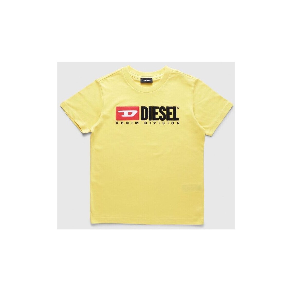 textil Niños Tops y Camisetas Diesel T-JUSTDIVISION 00J47V 00YI9-K25C Amarillo