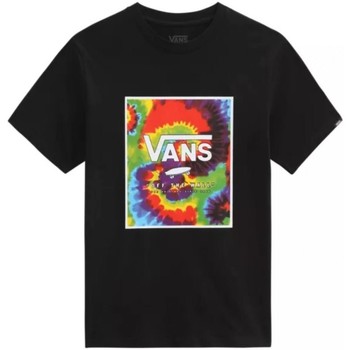 textil Niños Tops y Camisetas Vans VN0A318NZ8U1 PRINT BOX-BLACK Negro